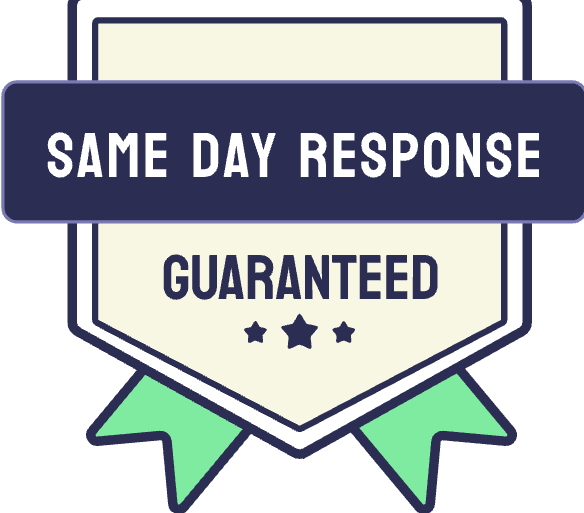 Same day response banner